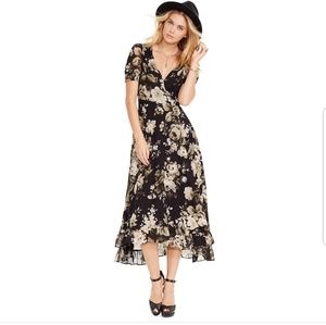 Denim & Supply Floral Print Maxi Dress